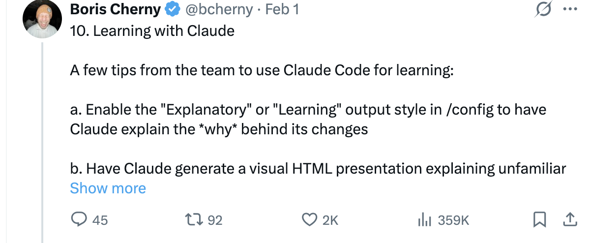 用 Claude Code 辅助学习